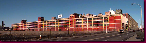 The former Ford Model T plant in Highland Park, Michigan