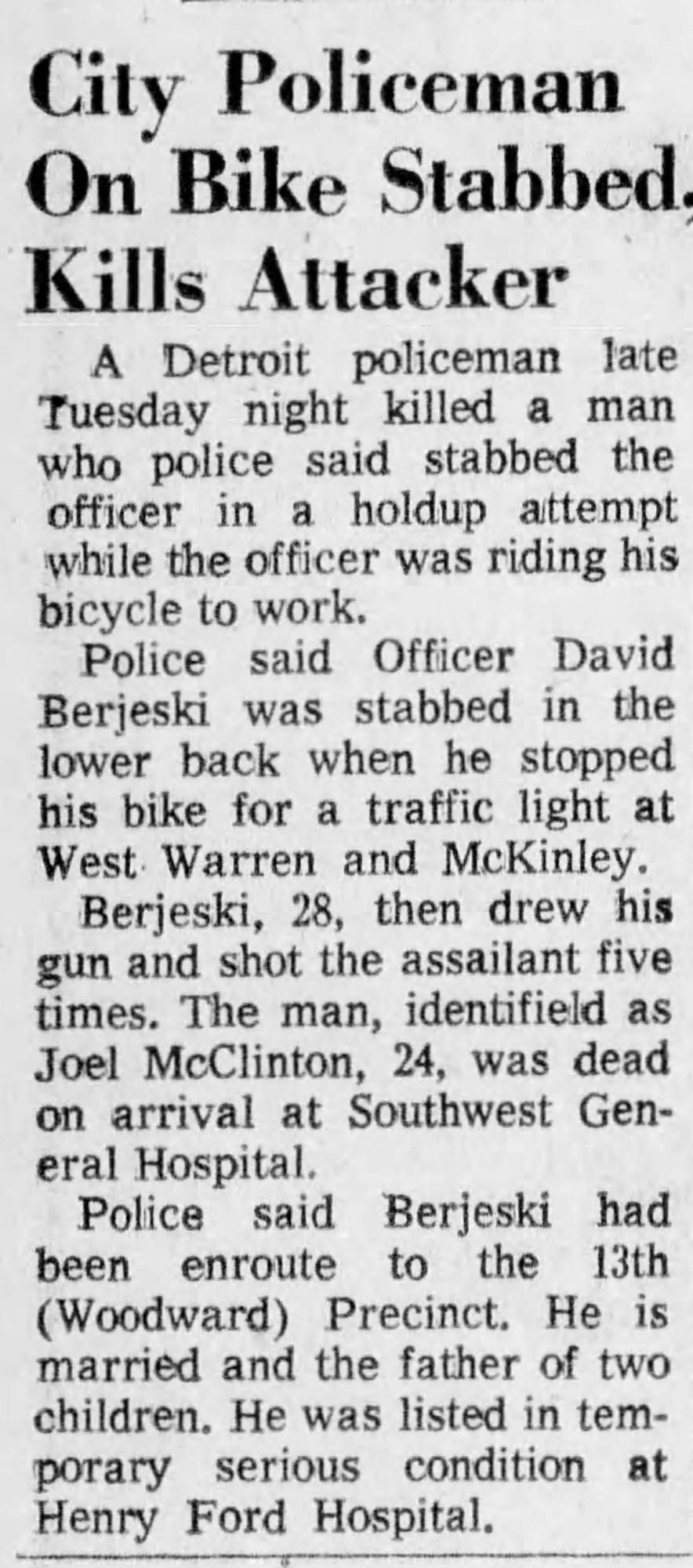 Name:  Bicycle Cop Kills Attacker - Detroit_Free_Press_Wed__Sep_17__1975_.jpg
Views: 1119
Size:  182.6 KB