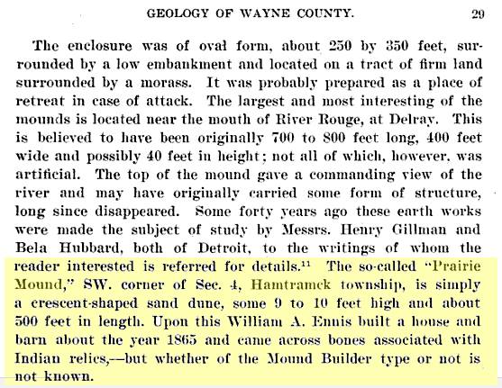 Name:  geology of Wayne Co from 1913 Mich Geological and Biological Survey - Prairie Mound.jpg
Views: 750
Size:  64.5 KB